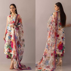 Gorgeous floral stitched suit